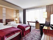 Standard Zimmer mit Kingsize oder Queensize-Bett im Dorint Hotel Am Heumarkt Köln